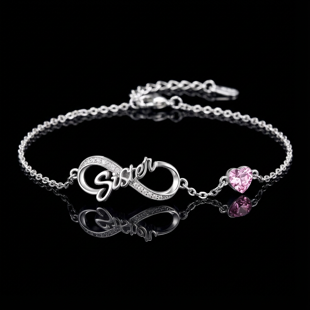 Sister Infinity Bracelet
