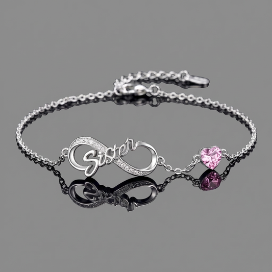 Sister Infinity Bracelet