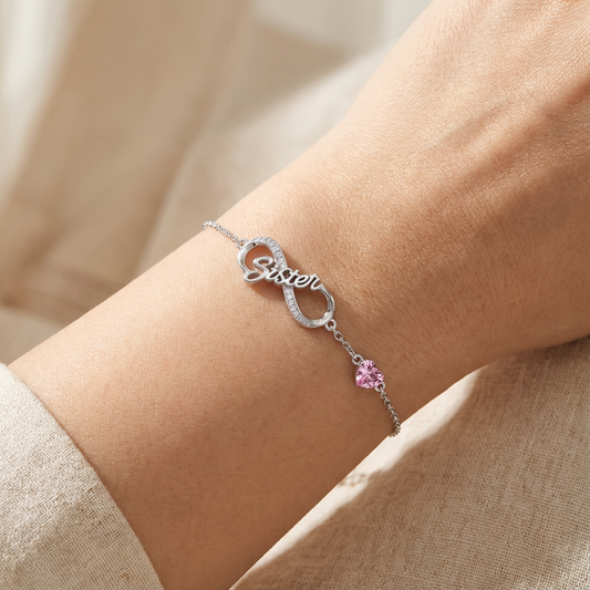 Sister Infinity Bracelet