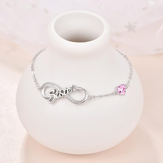 Sister Infinity Bracelet